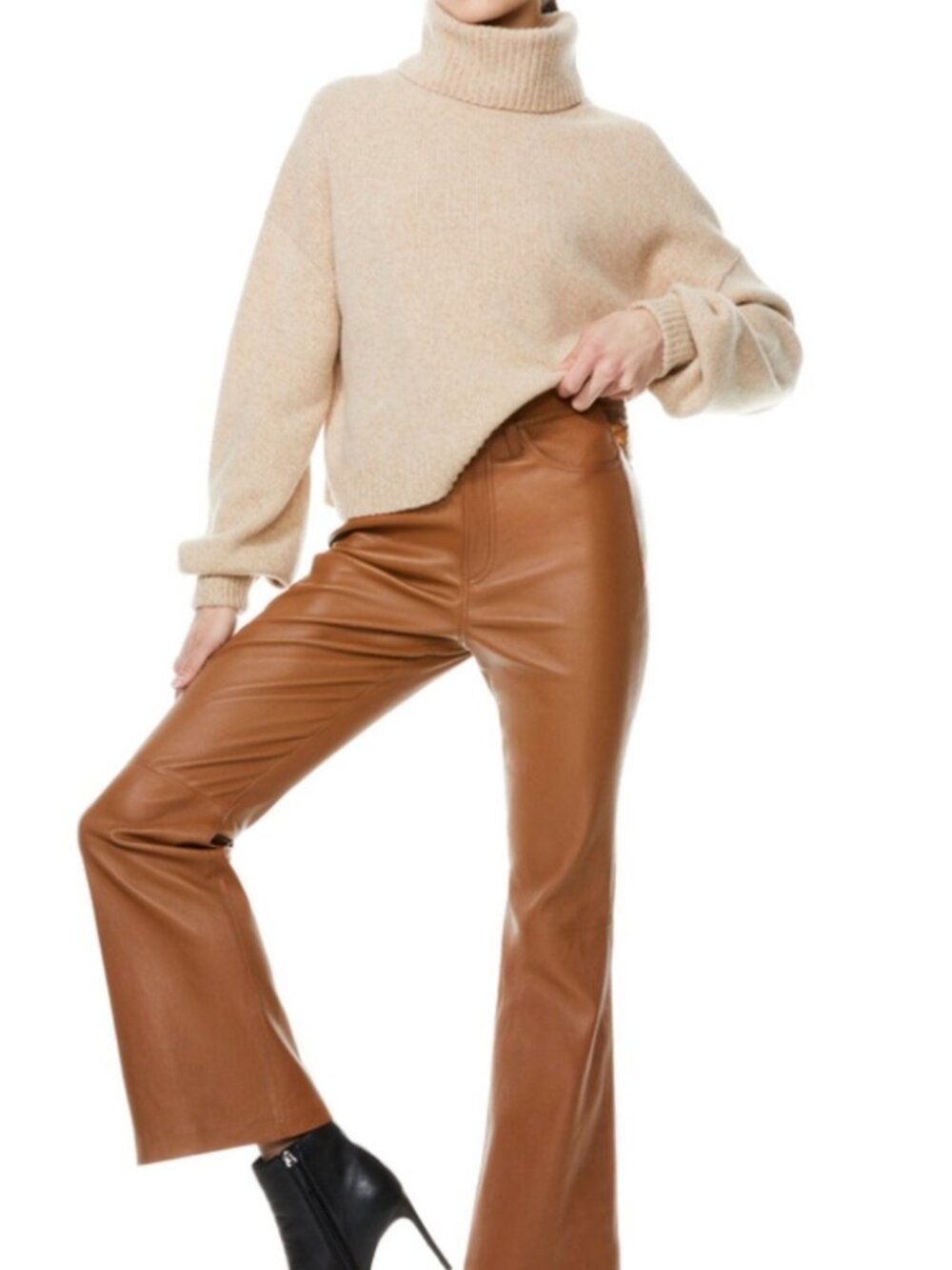 Alice & Olivia Flared Trouser Chesnut | CBK 90s Classic | Size 4